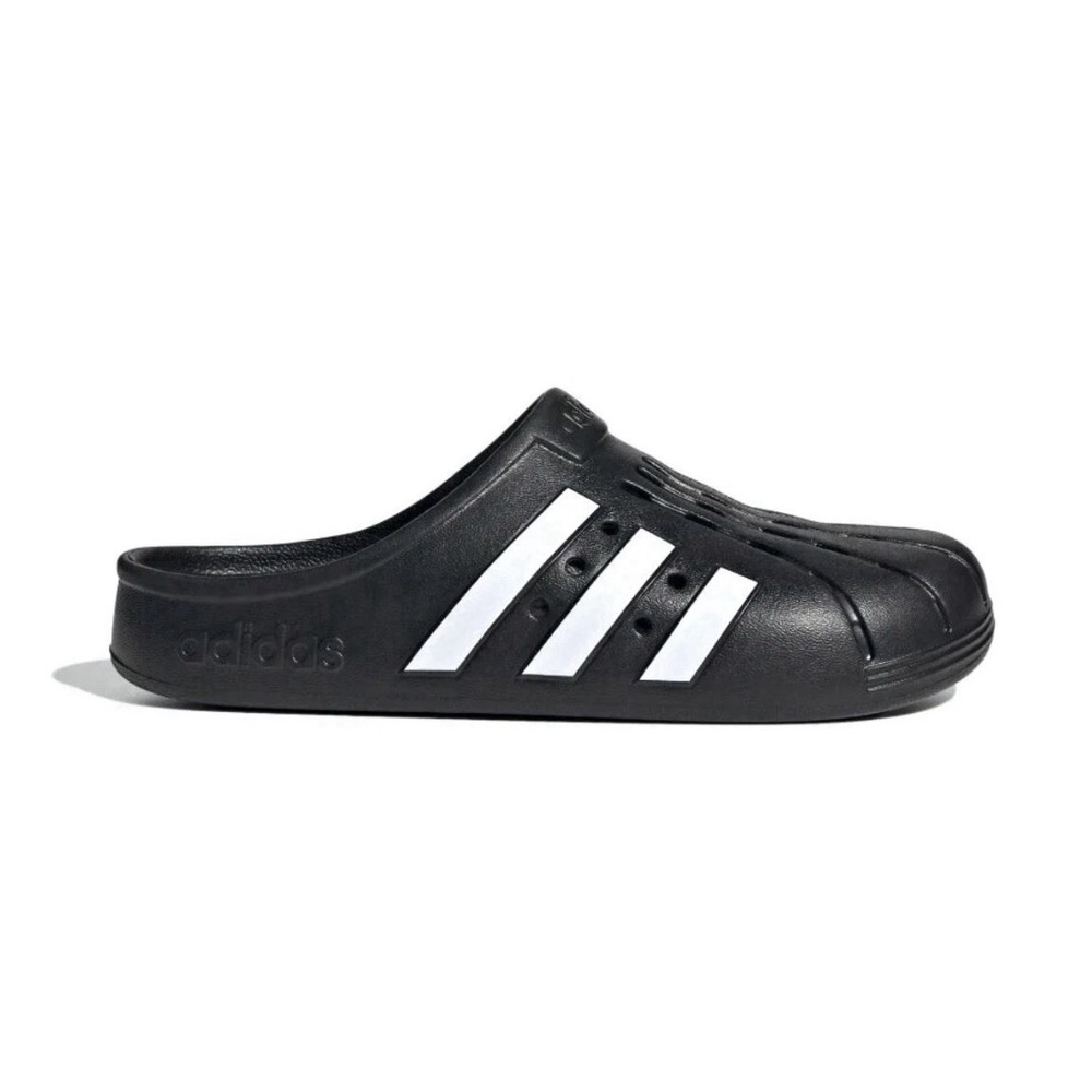 adidas‎ Adilette Unisex Clogs Core Black/Cloud White GZ5886 US M 7 W 8 NWT